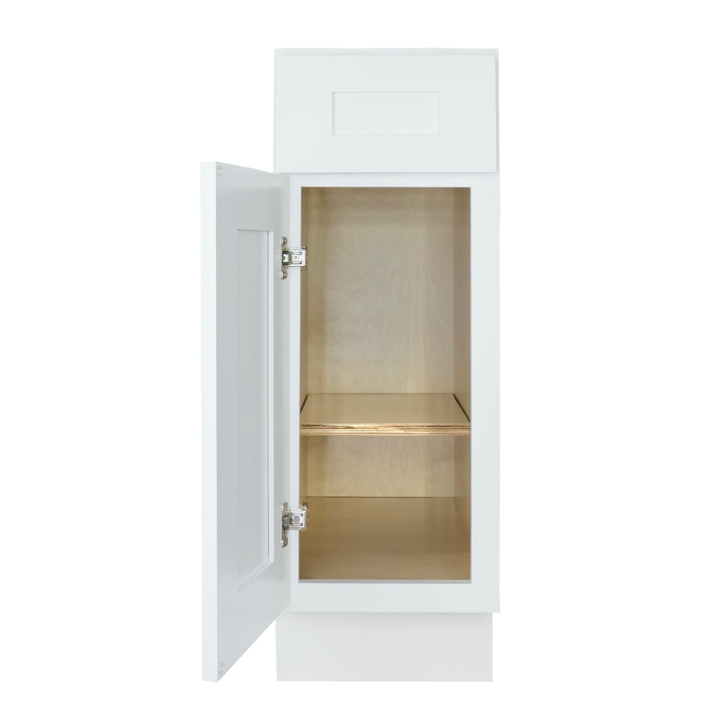 Hollywood Fabiani Design Shaker Base Kitchen Cabinet Ready to Assemble White