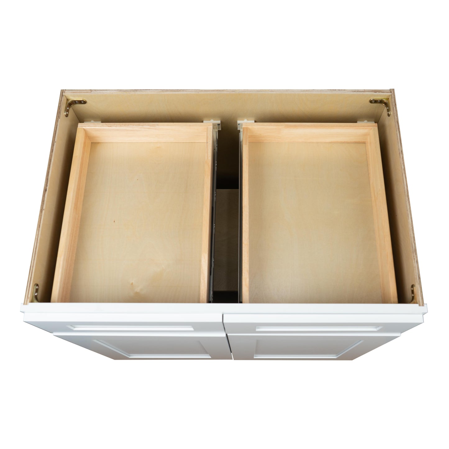 Hollywood Fabiani Design Shaker Base Kitchen Cabinet Ready to Assemble White