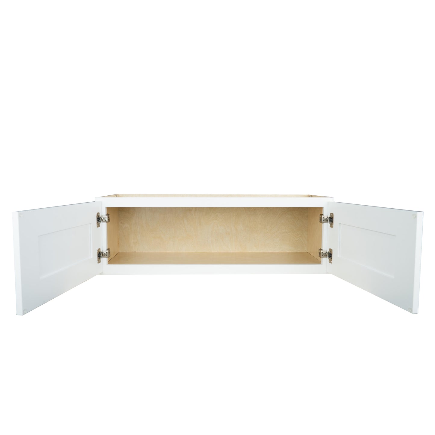 Hollywood Fabiani Design Shaker Wall Kitchen Cabinet Ready to Assemble White - 18 in. Height