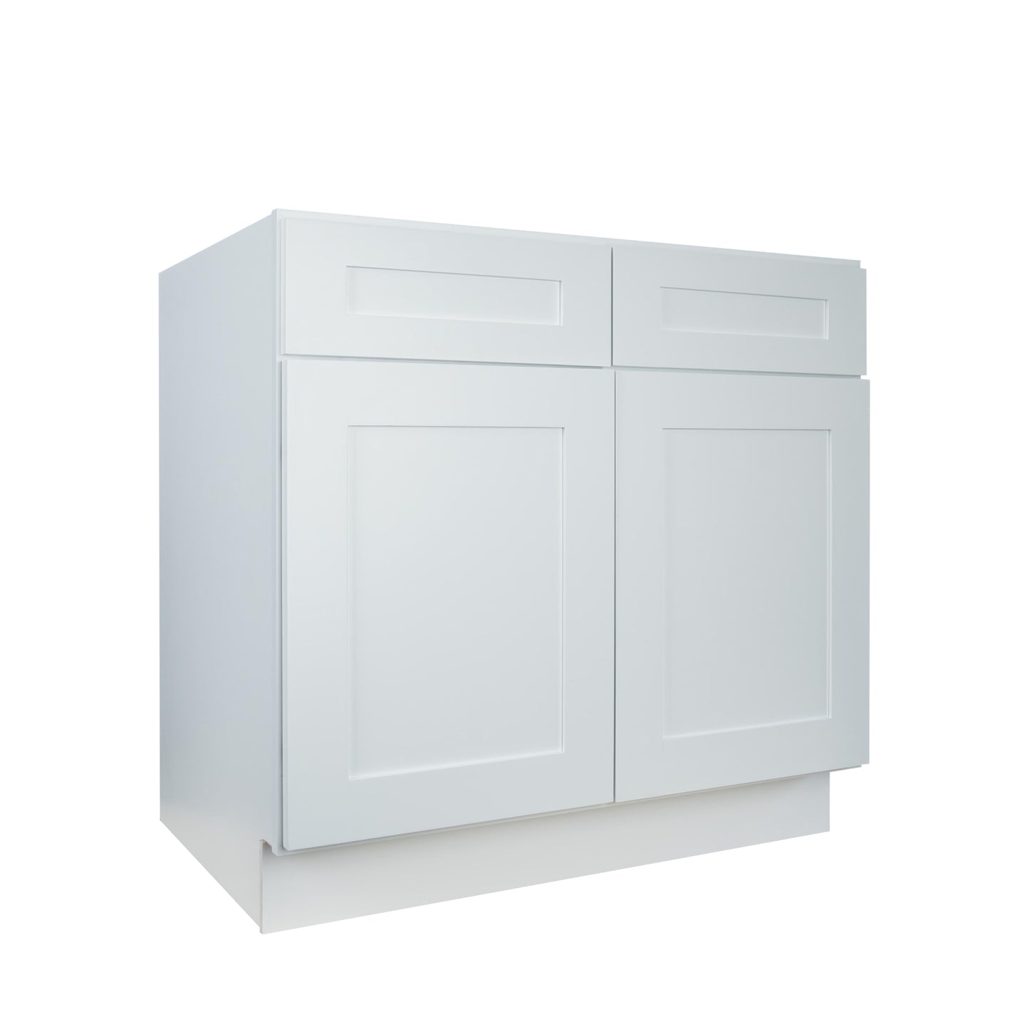 Hollywood Fabiani Design Shaker Base Kitchen Cabinet Ready to Assemble White