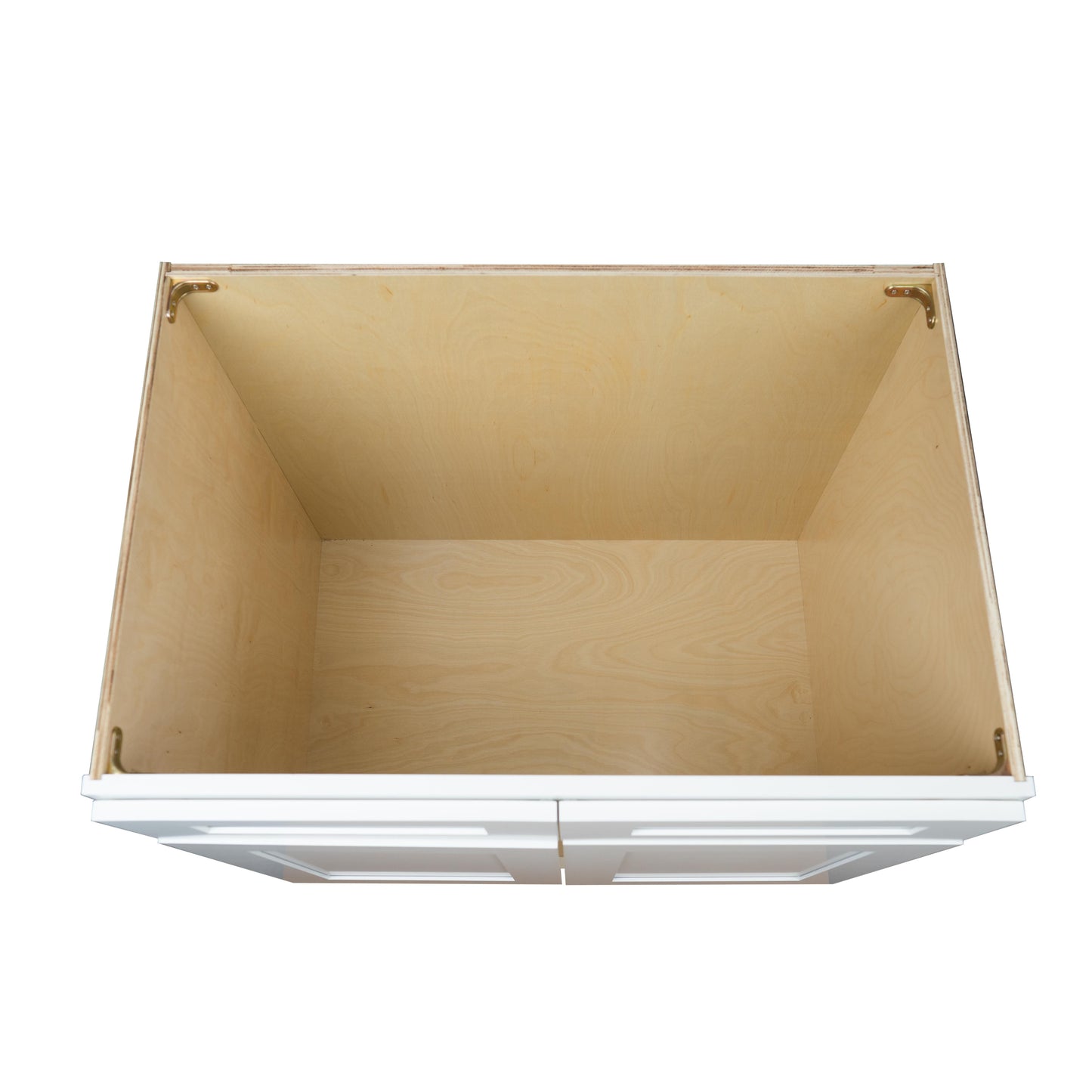 Hollywood Fabiani Design Shaker Bathroom Vanity Sink Base Cabinet Ready to Assemble White