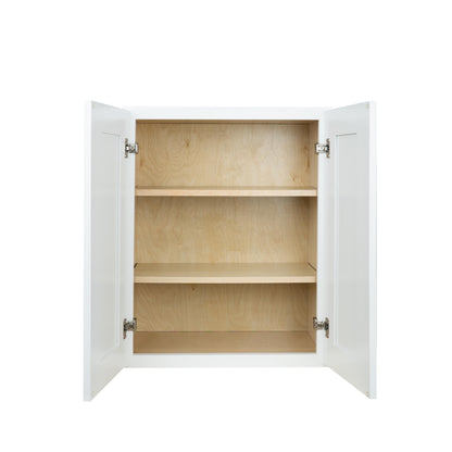 Hollywood Fabiani Design Shaker Wall Kitchen Cabinet Ready to Assemble White - 30 in. Height